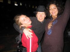 Sharon, DJ C, Liz